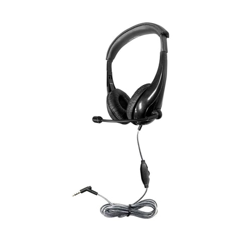 Hamiltonbuhl - Auriculares Para El Aula Hamilton Buhl Motiv8 De Tamaño Mediano, Negros