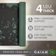 thumbnail image 2 of Esterilla de yoga antideslizante con estampado Gaiam de 68 x 24 cm, 2 of 3