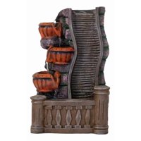 Genérico - Fuente Agua Decorativa Cascada Elegante Hogar Relajante Jhn