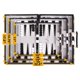 thumbnail image 5 of Set de backgammon Crazy Games Classic con funda de piel de 38 cm, 5 of 5