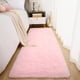 thumbnail image 1 of Alfombra Chicrug Soft Plush Runner, 61 x 152 cm, rosa, antideslizante, 1 of 7
