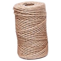 Ioensy - Cuerda De Yute Cuerda De Cáñamo Cuerda De Sisal Trenzada Para Poste De Rascado De Gato Reparación De Juguetes 4 Mm