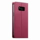 thumbnail image 5 of Funda Tipo Cartera de Cuero Sintético para Samsung Galaxy S8 Plus Bloqueo RFID, con Ranuras para Tarjetas y Bolsillo para Efectivo, Cierre Magnético Fuerte Rojo, 5 of 6