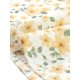 thumbnail image 5 of INSPIRE CHIC Vestido de Mujer con Nido de Abeja Floral Cuello Cuadrado Mangas Cortas Abullonadas Primavera Verano Vestidos Midi Naranja 2XL, 5 of 5