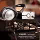 thumbnail image 4 of Auriculares estéreo con cable PHILIPS para podcasts, color plateado, 4 of 6