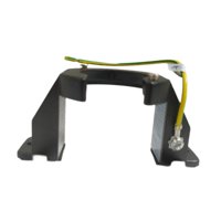 Ioensy - Soporte De Montaje Para Ventilador De Techo, Base Para Artefactos De Iluminación, Soporte Negro, Soporte De Montaje