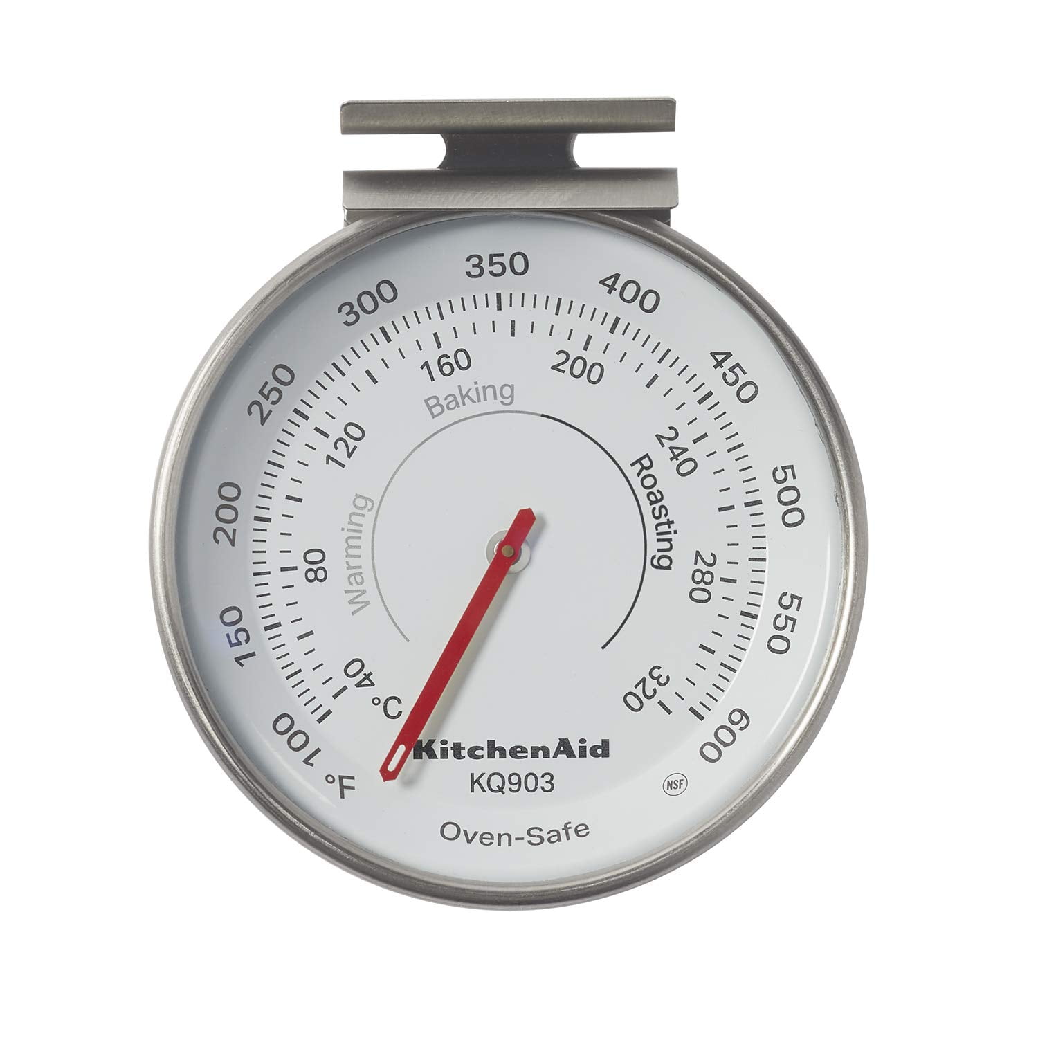 Termómetro Para Horno Y Electrodomésticos Kitchenaid Kq903 De Acero Inoxidable De 3 Pulgadas
