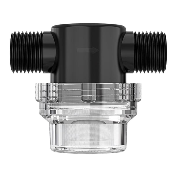 Filtro Purificador de Agua para Bomba de RV, Compacto Y Fácil de Instalar, Malla de Acero Inoxidable de 50 Mm, para Manguera de Jardín Marina Y Hidrol 20 mm macho