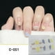 thumbnail image 1 of Y2K Spring Summer Nail Strips 3D Fashion Nail Strips Full Wraps Nail Polish Sticker Self Adhesive Nail Art Decal Strip For Women Nail Art DIY, 1 of 3