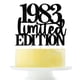 thumbnail image 2 of Adorno para pastel Yetxel 1983 Edición limitada negro con brillo, 2 of 8