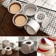 thumbnail image 4 of 5pcs 2Inch Round Mini Cake Pan With Removable Bottom Aluminum Alloy Small Cheesecake Baking Tray Non-Stick Bread Pizza Chiffon Fondant Mold DIY Cooking Tools, 4 of 4