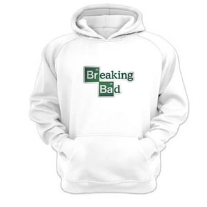 Genérico - Polerón Canguro Breaking Bad Blanco Talla S Unisex