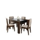 thumbnail image 1 of Juego Comedor Lorenzi 4 Sillas Café, 1 of 8