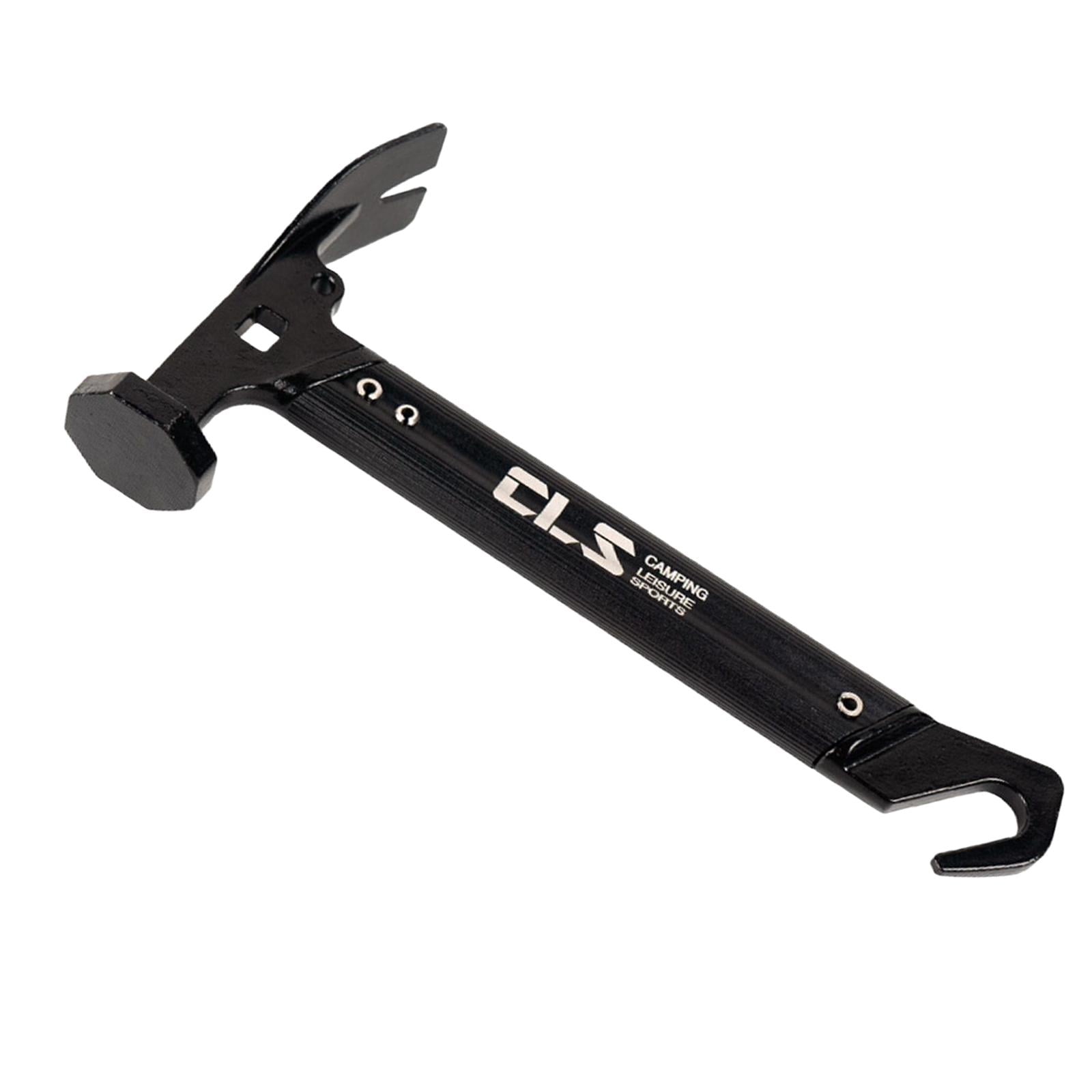 Magideal - Extractor De Martillo Para Acampar Al Aire Libre De Aluminio, Mazo De Clavija De Estaca Para Tiendas De Campaña