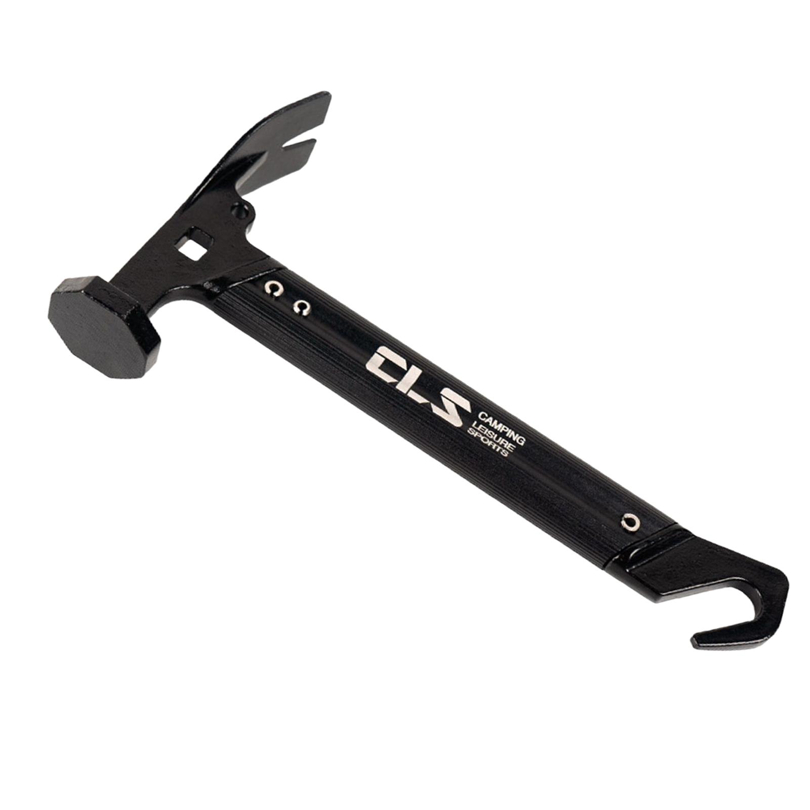 Magideal - Extractor De Martillo Para Acampar Al Aire Libre De Aluminio, Mazo De Clavija De Estaca Para Tiendas De Campaña