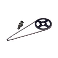 Magideal - Piñón De Cadena Delantero Universal De 25 Dientes Y 68 Dientes Con Piñón De 7 Dientes Para Karts.