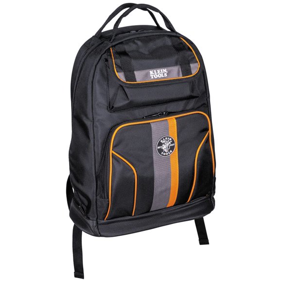 Mochila Bolsa de Herramientas KLEIN TOOLS 35 Bolsillos Negro/Naranja/Gris