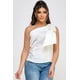 thumbnail image 1 of Top Ajustado Con Detalle De Lazo Y Un Solo Hombro Talla M (mujer), 1 of 2