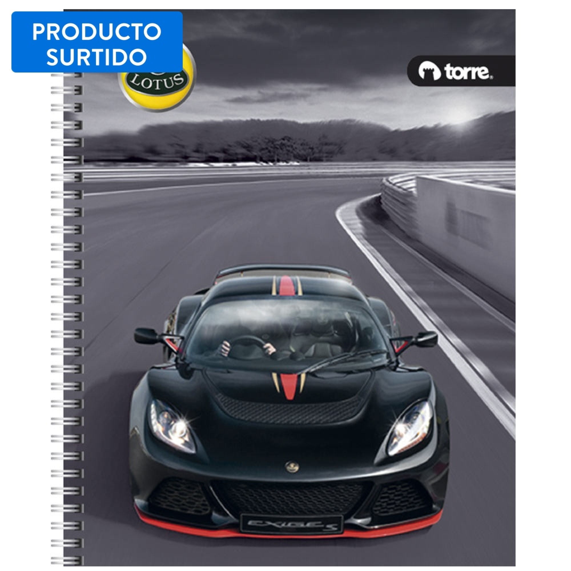 Cuaderno Clásico Lotus 7 Mm 100 Hojas / Producto Surtido 1 Un Torre