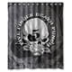 thumbnail image 1 of Cortina de ducha con diseño de calavera de Five Finger Death Punch con ganchos, tamaño 60 x 72 pulgadas, 1 of 3