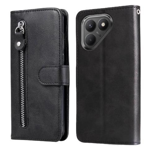 Gangxun - Funda Con Cremallera Para Tecno Pova 7, Carcasa Cartera De Cuero Pu Con Soporte Y Tarjetero