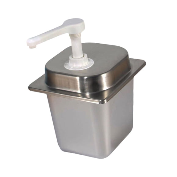 Dispensador Manual De Salsas, 2,3 L, Botella Con Bomba Manual Para Condimentos, Para Restaurante, Hogar, 10 Cc