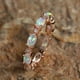 thumbnail image 5 of Exquisite Opal Ring for Women - Perfect Engagement, Wedding, and Valentine's Gift, 5 of 5