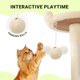thumbnail image 5 of Árbol para Gatos Allewie 162 cm Multi‑Nivel Beige, 5 of 7
