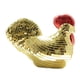 thumbnail image 1 of Figura De Pollo Con Bola De Espejos, Estatua De Pollo Disco Para Cumpleaños, Vacaciones, Hotel, Color Dorado, 1 of 5