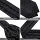 thumbnail image 4 of Set corbata Ascot de seda para hombre formal. Modelo Negro Flores, 4 of 4
