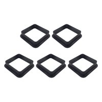 Bothyi - 5X Cortador De Molde Perforado Para Pasteles, Fuente Para Hornear Para Pasteles, Magdalenas, Galletas E