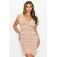 thumbnail image 1 of Conjunto de Top Fruncido Pronunciado y Falda con Volantes, 1 of 5