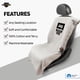 thumbnail image 3 of Toalla protectora de asiento Seat Armour para Jeep con rejilla, color gris, 3 of 7