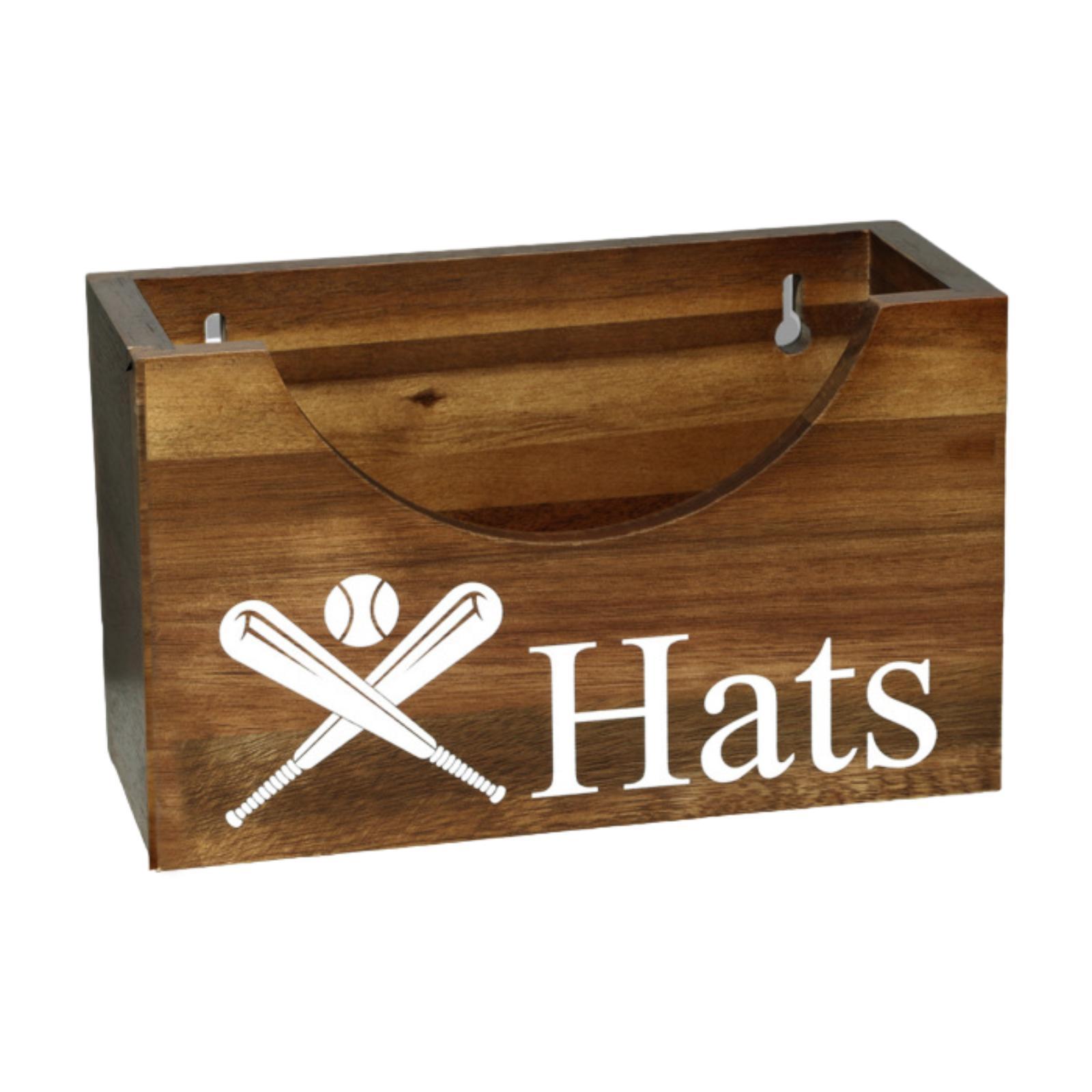 Bothyi - Perchero De Madera Para Gorras De Béisbol, Moderno Soporte Para Sombreros Para Paredes De Entrada De La Casa