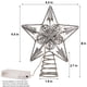 thumbnail image 2 of Decoración para árbol de Navidad Juegoal Star con 20 luces LED plateadas, 2 of 7