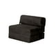 thumbnail image 1 of Sofa Cama Siena Cuero Kentucky Negro, 1 of 4
