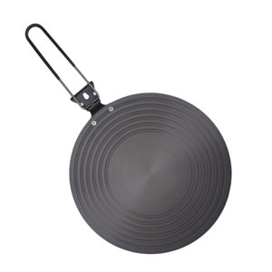 Magideal - Placa Difusora De Calor Para Estufa De Gas Con Mango Descongelación Rápida Placa De Conducción De Calor De Aluminio Antideslizante De Doble Cara Para 28Cm