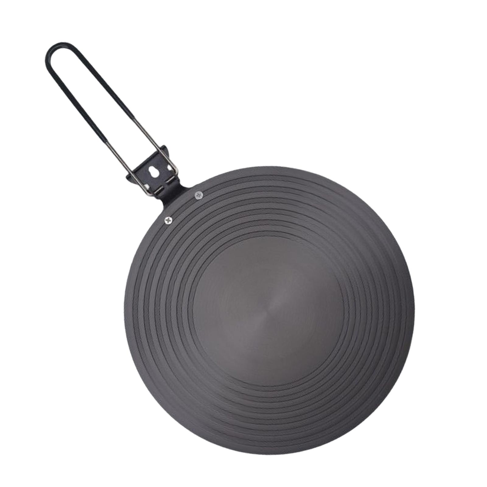 Magideal - Placa Difusora De Calor Para Estufa De Gas Con Mango Descongelación Rápida Placa De Conducción De Calor De Aluminio Antideslizante De Doble Cara Para 28Cm