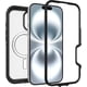 thumbnail image 3 of Funda OtterBox Defender XT transparente para iPhone 16, resistente a golpes, compatible con MagSafe, 3 of 4