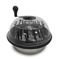 Bowl Trimmer Dl Wholesale Twisted Trimmers, 16 Pulgadas, Parte Superior Transparente