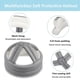 thumbnail image 5 of Casco Protector Grueso Y Suave Para Adultos Mayores Gris, 5 of 8