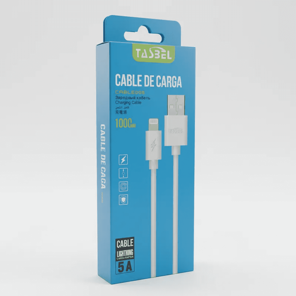 Cable Lightning De 1 Metro 5a Tasbel