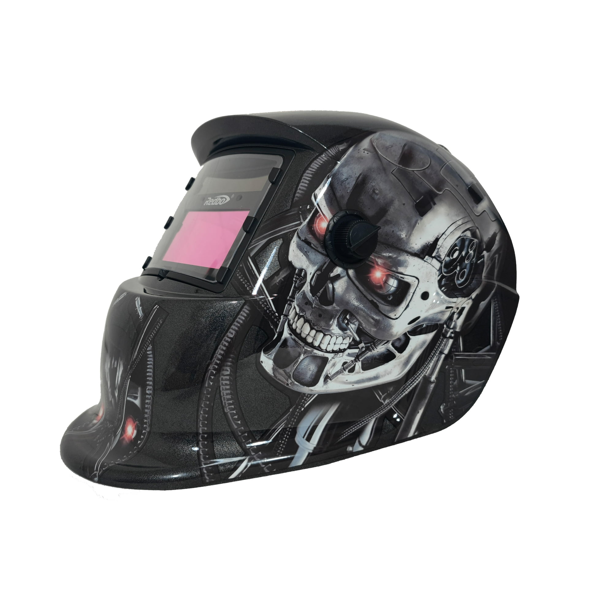 Redbo - Máscara Diseño Robot Fotosensible Rb-ly-e64 Regulable