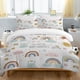 thumbnail image 1 of Purple Unicorn Full Bedding Set for Kids Boys Girls Glitter Galaxy Unicorn Duvet Cover 3 Piece Space Unicorn Comforter Cover, 1 of 5