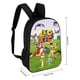 thumbnail image 2 of Leo y Tig-theme Backpack, Campus style schoolbag Bookbag with Adjustable Shoulder Straps And Large Zip Compartment, Unisex Travel Bags., 2 of 6