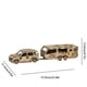 thumbnail image 2 of 3D Wooden Puzzle For Adults-332 Pcs Mechanical Car Model Kits-Brain Teaser Puzzles-Trailer RV Kits-Unique Gift For Kids On Birthday/Christmas Day, 2 of 4