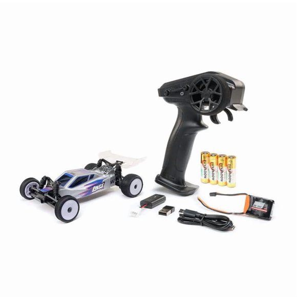 Buggy RC Helidirect Losi 1/24 Escala RTR Plateado