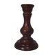 thumbnail image 4 of Soporte De Vela De Pilar De Madera Retro Decoración De La Decoración Candlestick 130x75mm 22mm, 4 of 5