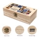 thumbnail image 3 of Madre e Hijos Caja Organizadora de Madera Rústica - Caja Decorativa Multifuncional para Escritorio, Hogar, Oficina, Joyas y Manualidades, 3 of 6