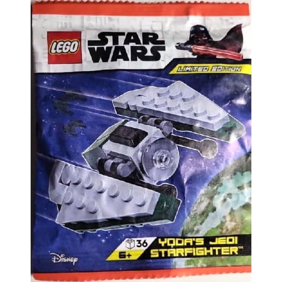 LEGO Star Wars Microset de la Nave Estelar de Yoda, 36 piezas